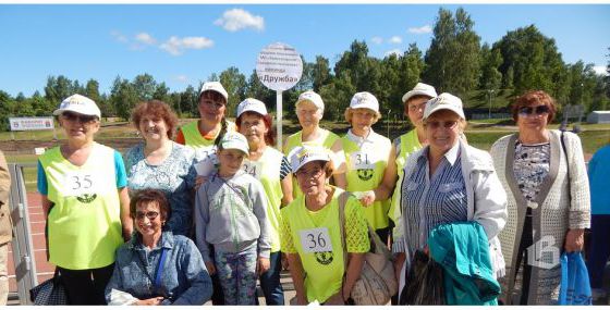 Ветераны Светогорска и Каменногорска на пенсионных стартах выступили одной командой