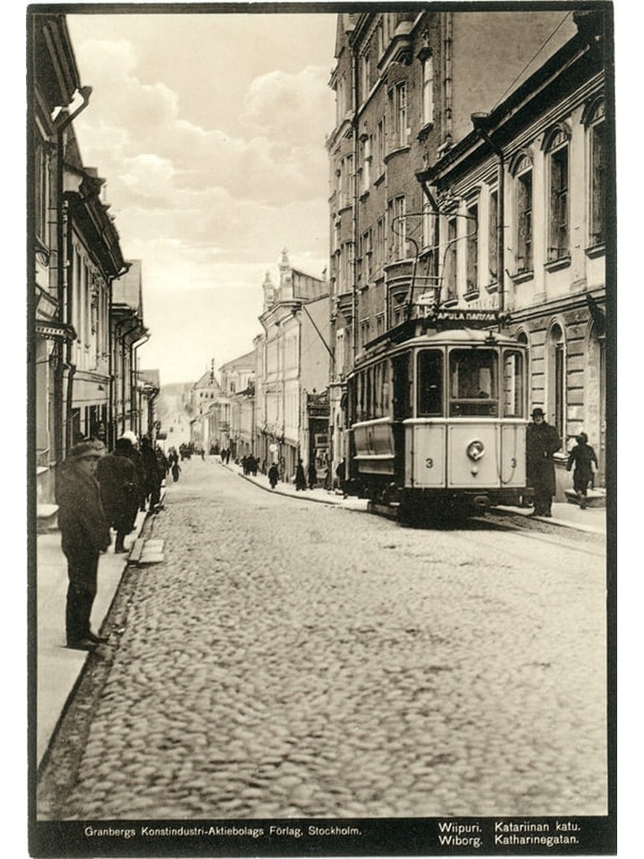 Когда-то здание на Крепостной, 11 считалось одним из самых красивых в Выборге