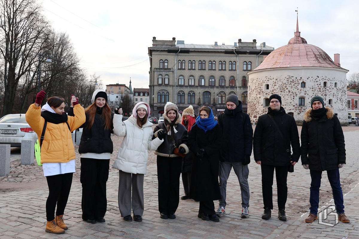 Сегодня в Выборге снимают короткометражку и даже не перекрывают движение