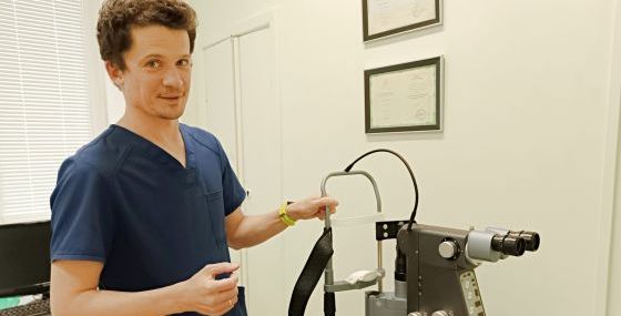 Офтальмохирург Гатчинской клинической межрайонной больницы Михаил Шаталов