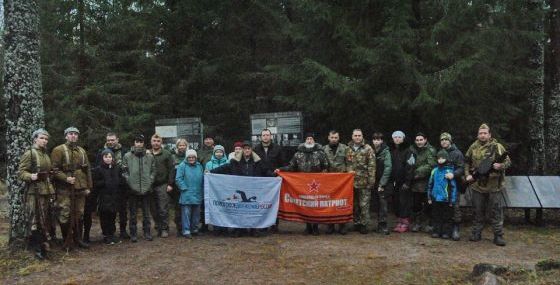 На местах боёв под Выборгом в годовщину начала Советско-финляндской прошёл митинг