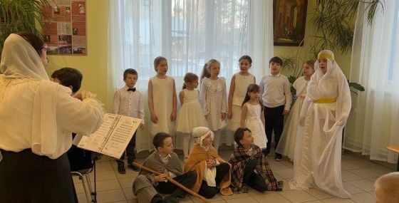 Рождественский свет в «Колоске»: праздник в Рощино