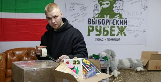 Из Выборга на передовую: с заботой и благодарностью