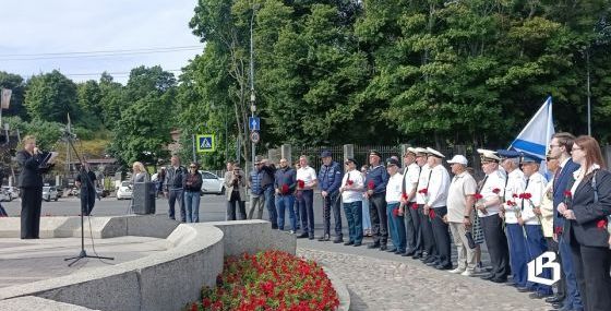 Выборг отметил День Военно­-Морского Флота