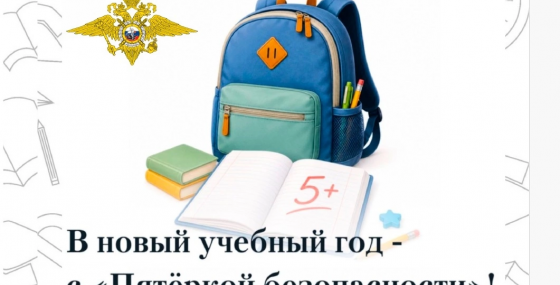 «Пятерка безопасности» для школьников разработана МВД России