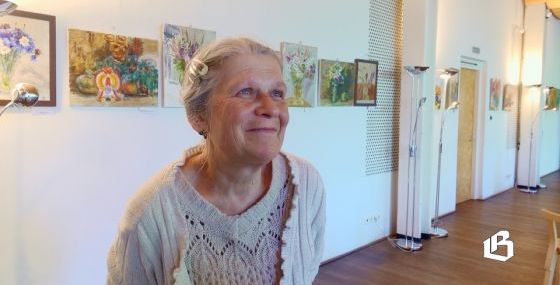 Выставка работ Ирины Чахотиной в библиотеке Алвара Аалто
