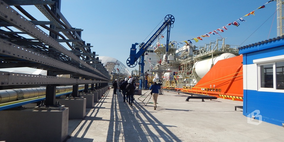 Первая отгрузка сжиженного природного газа  на заводе «Криогаз-Высоцк»