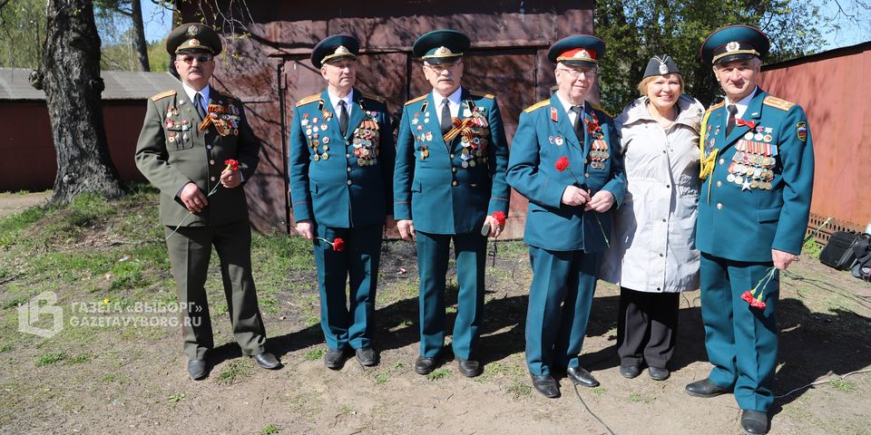 День Победы отметили в Харитоновском микрорайоне Выборга