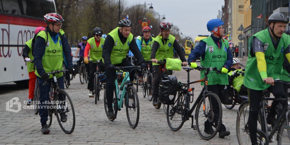 Наш город встретил участников XXXII велопробега Выборг-Лаппеенранта-Выборг