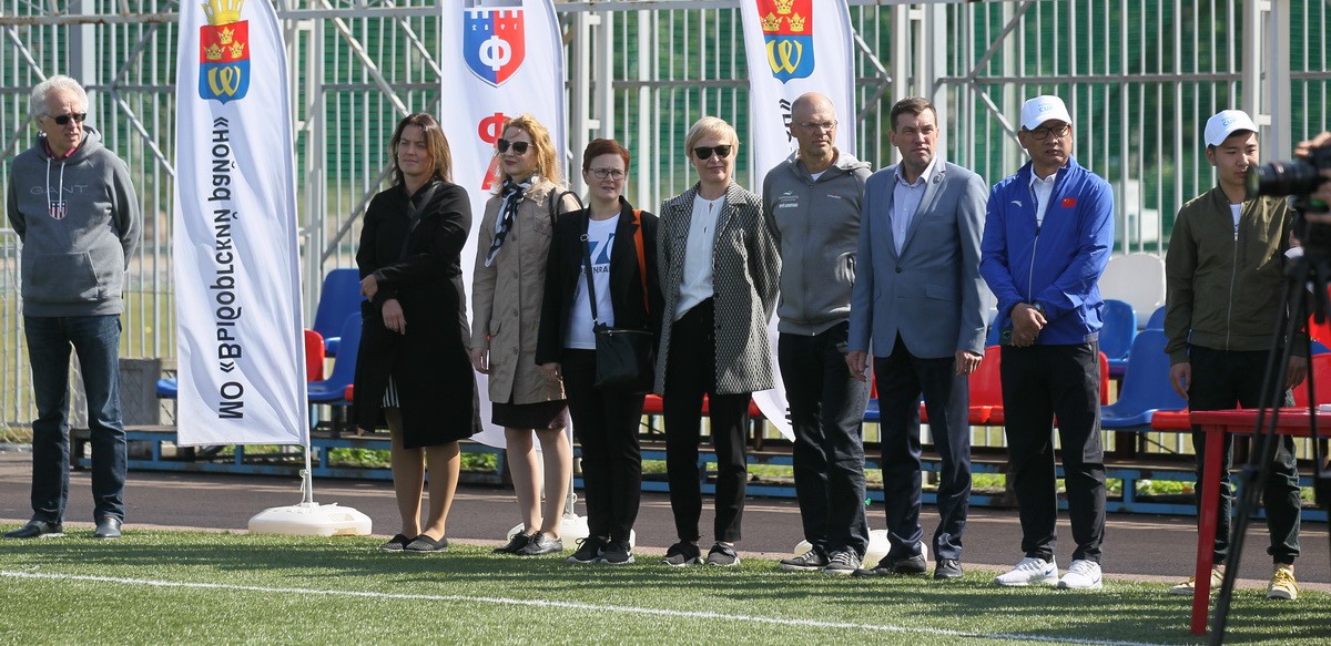 На международном турнире выборгские футболисты разгромили кировскую «Неву»