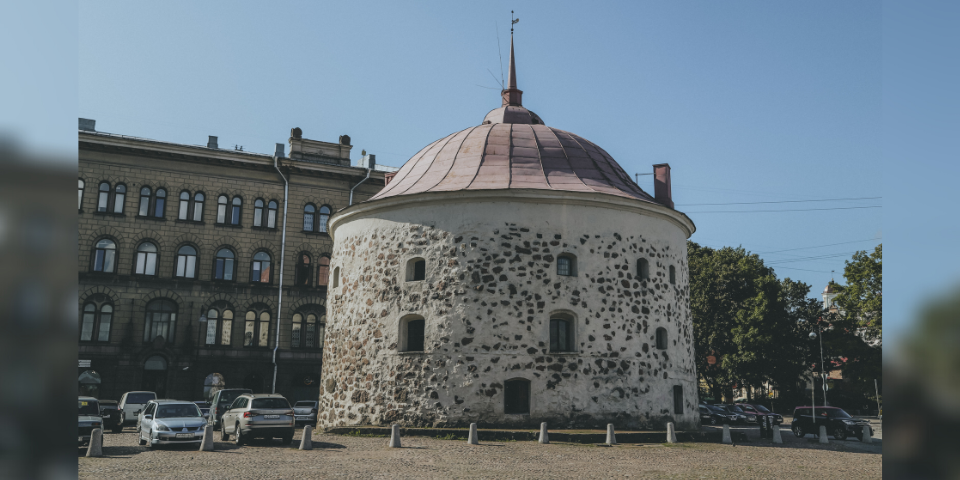 Круглая башня в Выборге
