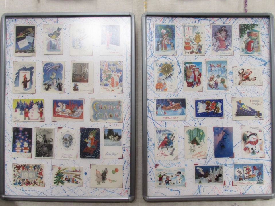 В Приморской кирхе выставка новогодней коллекции открыток 