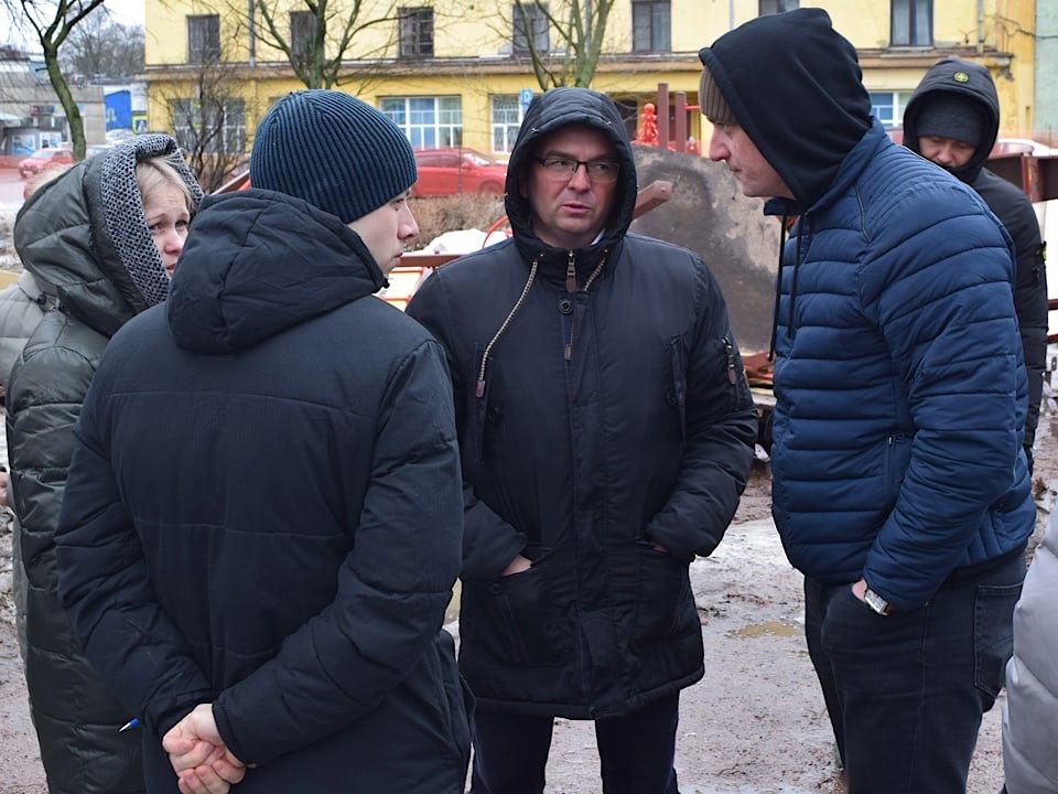 В Саду скульптур началось благоустройство