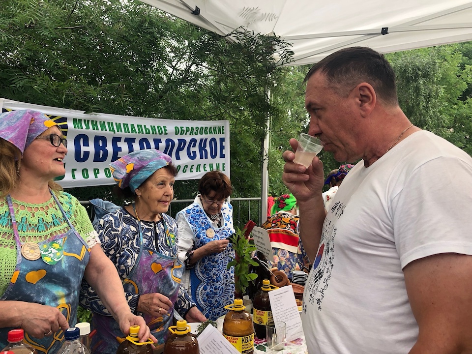 Праздник в честь русского напитка впервые проходит в Выборге