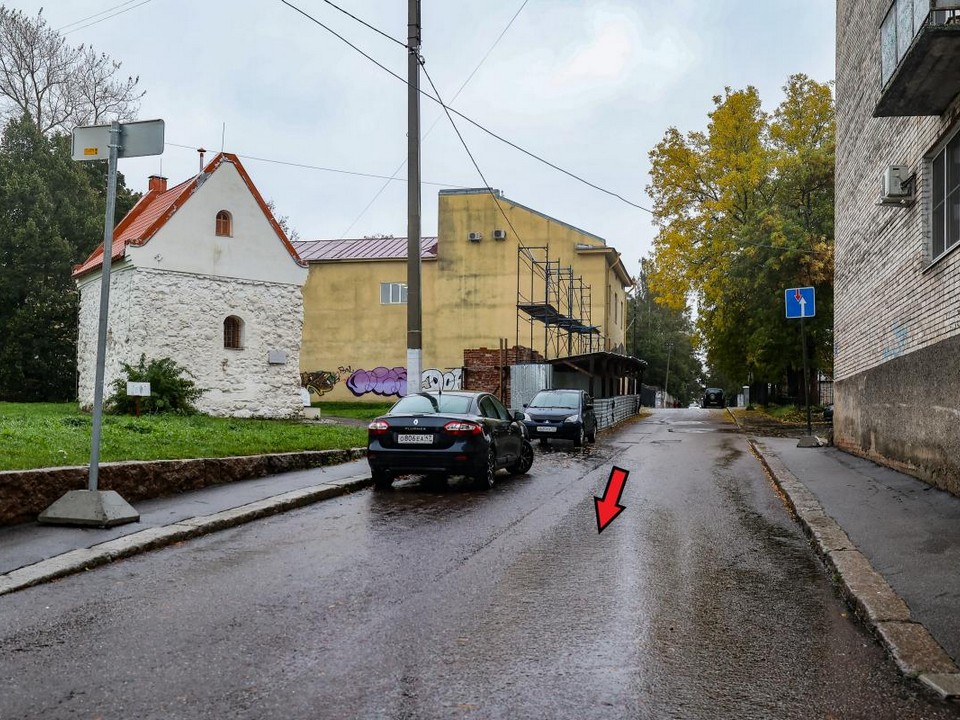 В Выборге вводится новая схема с односторонним движением