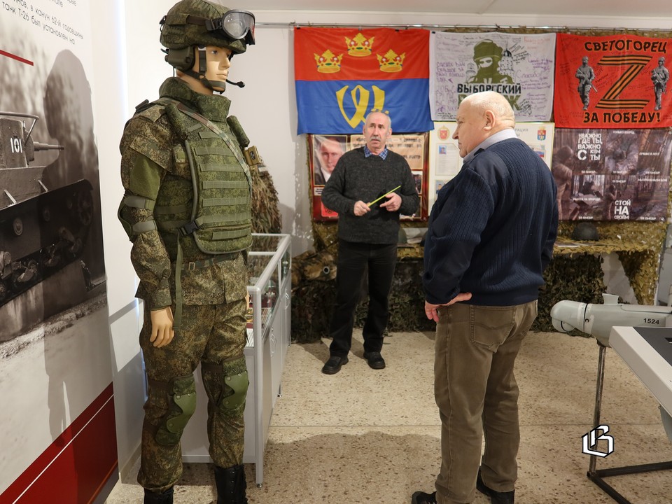 Экспозиция, посвященная ратным подвигам