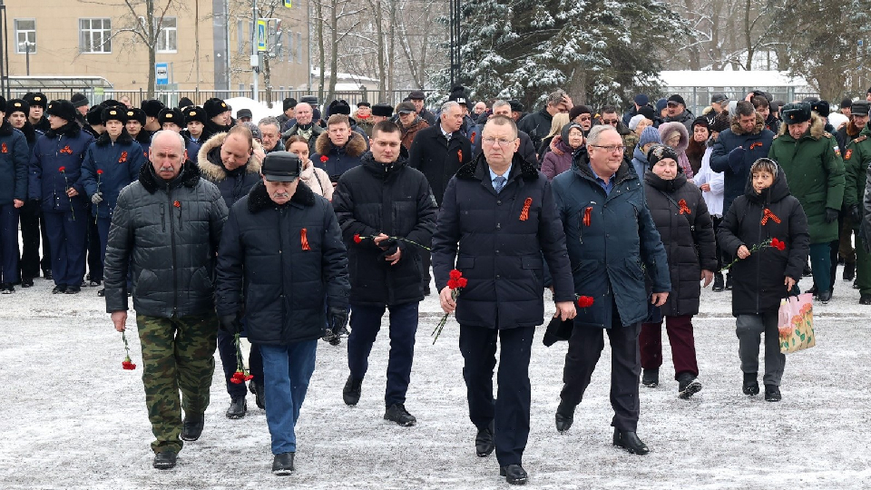 В Выборге почтили память россиян,  исполнявших служебный долг  за пределами Отечества