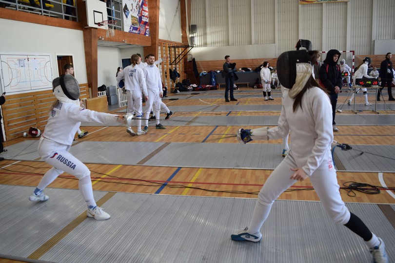 Наши фехтовальщики доказали свою силу