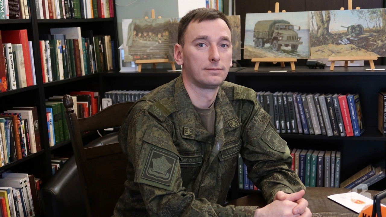 Зона СВО глазами художника. Новая выставка в библиотеке на Пионерской, 4