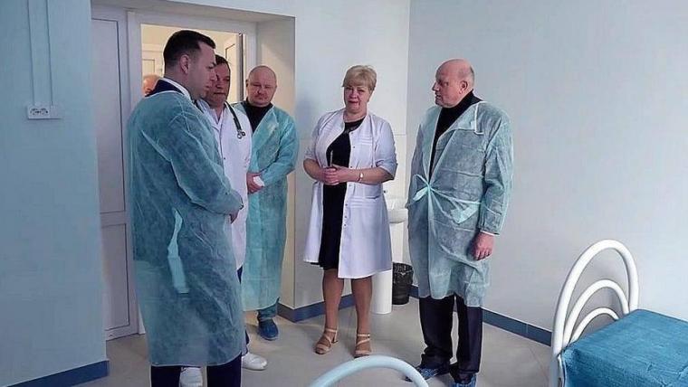 Первый этап ремонта детского стационара в Выборге завершен