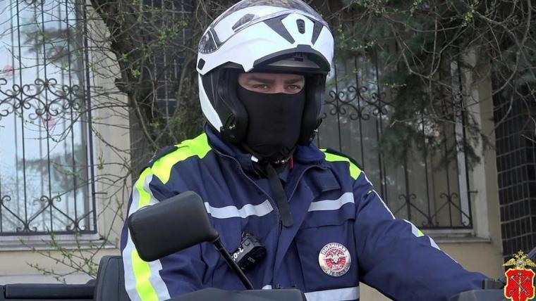 Не только байкеры открыли мотосезон, но и Госавтоинспекция 