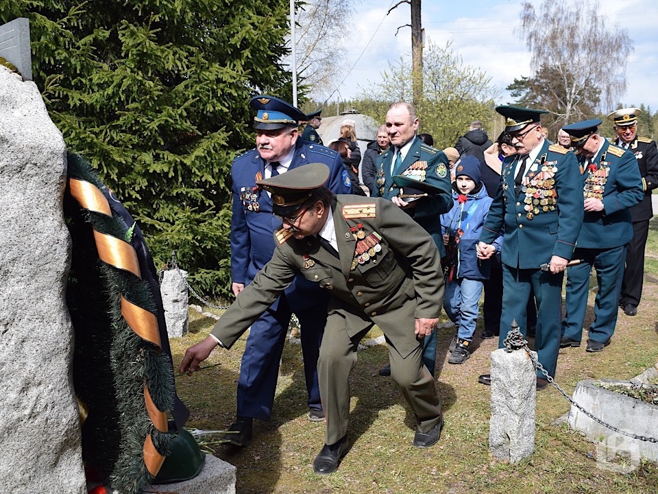 Харитоновцы встретили День Победы вместе с главой Выборгского района