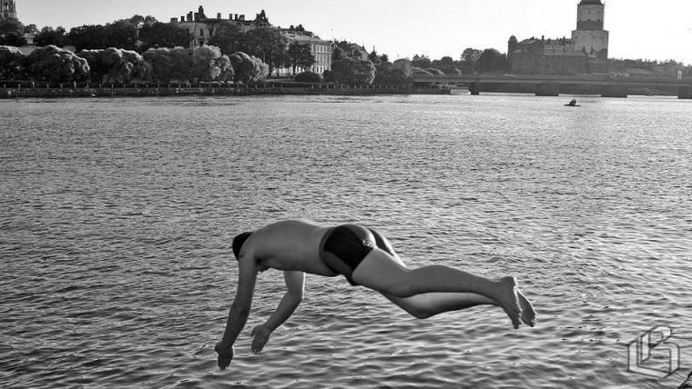 В Выборгском районе обозначены места пляжного отдыха