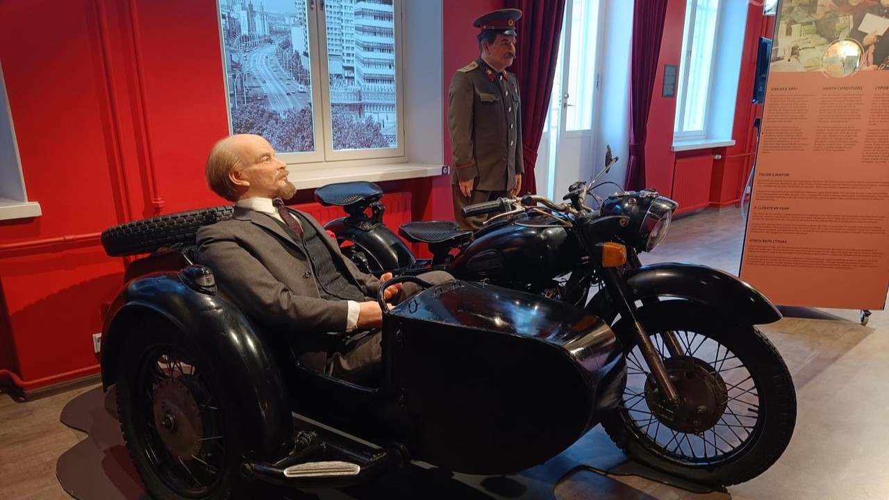 В Тампере продаётся мотоцикл Ленина