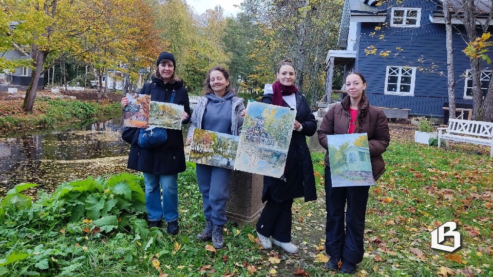 На пленэр в Киискиля 