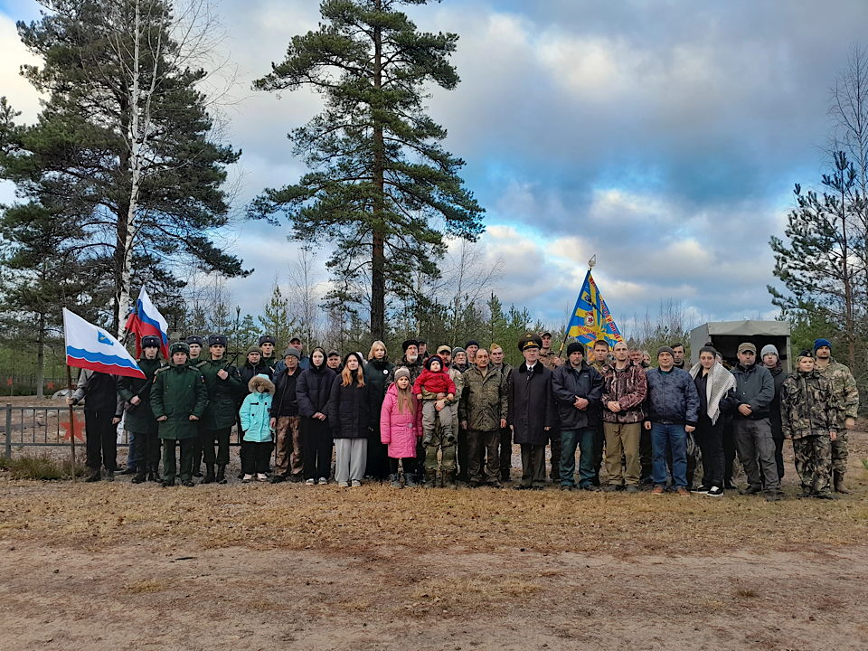 Под Выборгом предали земле останки ещё пяти красноармейцев