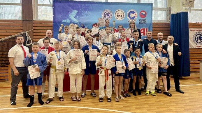 Юные каратисты сразились за Кубок Выборга и района