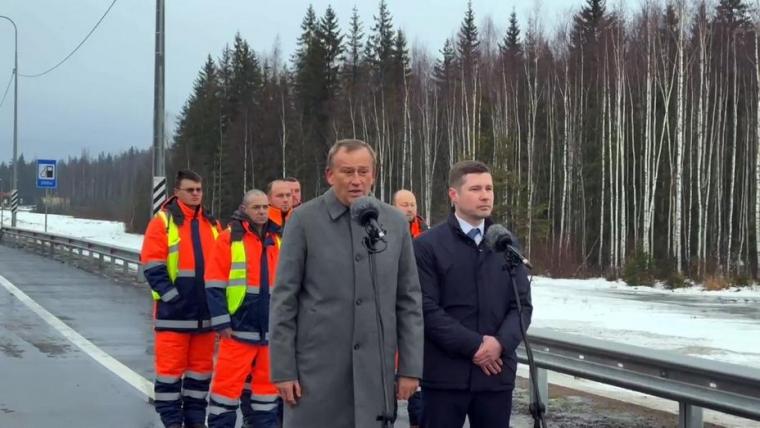 24 километра трассы «Скандинавия» успели сдать до нового года