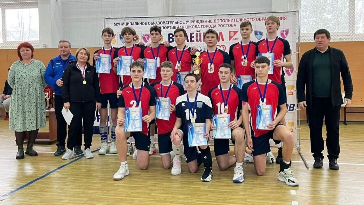 Юные волейболисты 47 региона – первые в СЗФО
