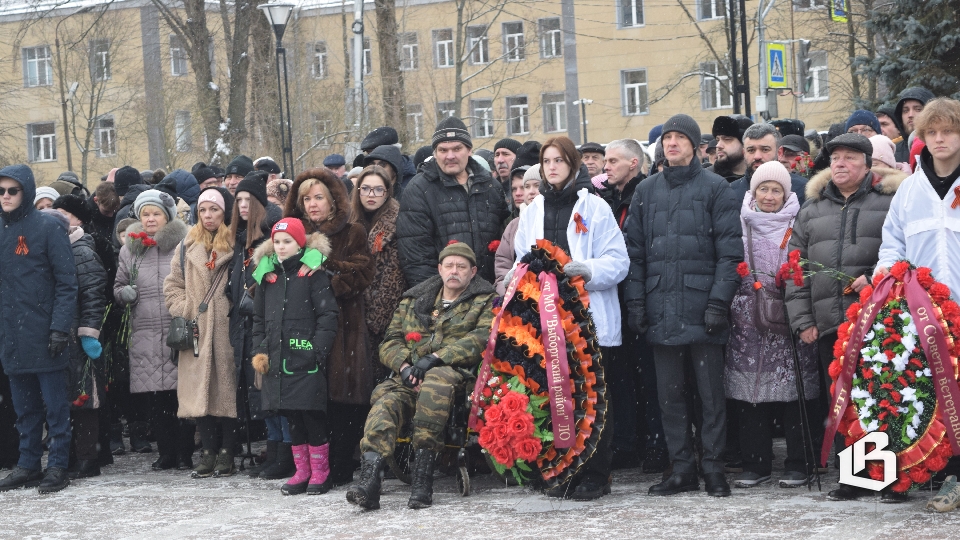 Выборг вспомнил тех,  кто сражался за Родину за её пределами