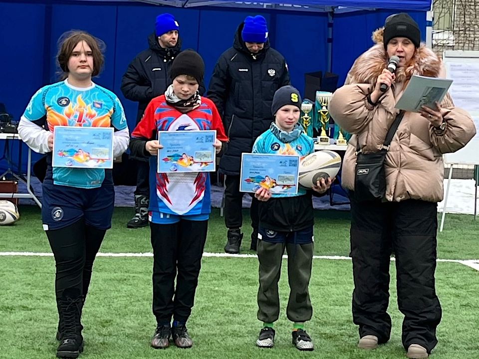 Регбисты из Выборгского района вернулись с медалями и призами с турнира областных команд