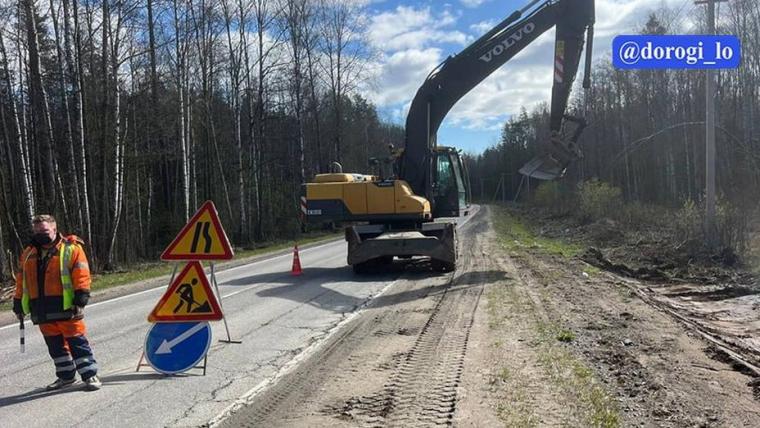 Дорожники сообщают: ремонт областных дорог вошел в активную фазу