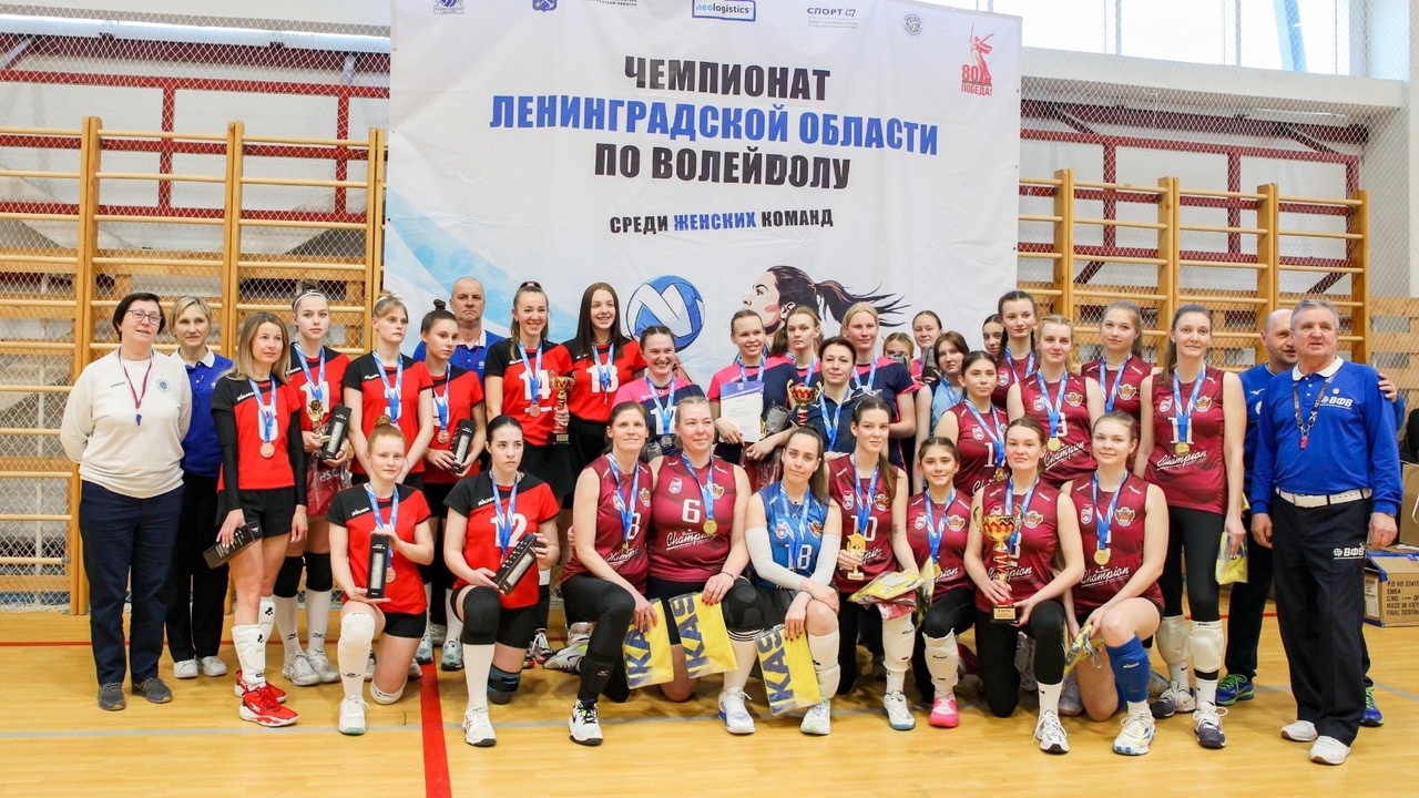 Выборгские волейболистки – сильнейшие в регионе на протяжении 25 лет!