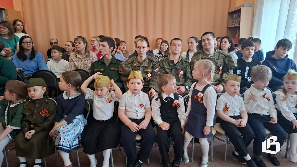 В детский сад пришли гости