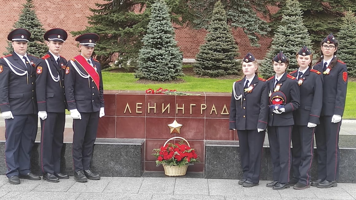 Выборгские кадеты стали победителями всероссийского слёта «Москва. Май. Победа!»