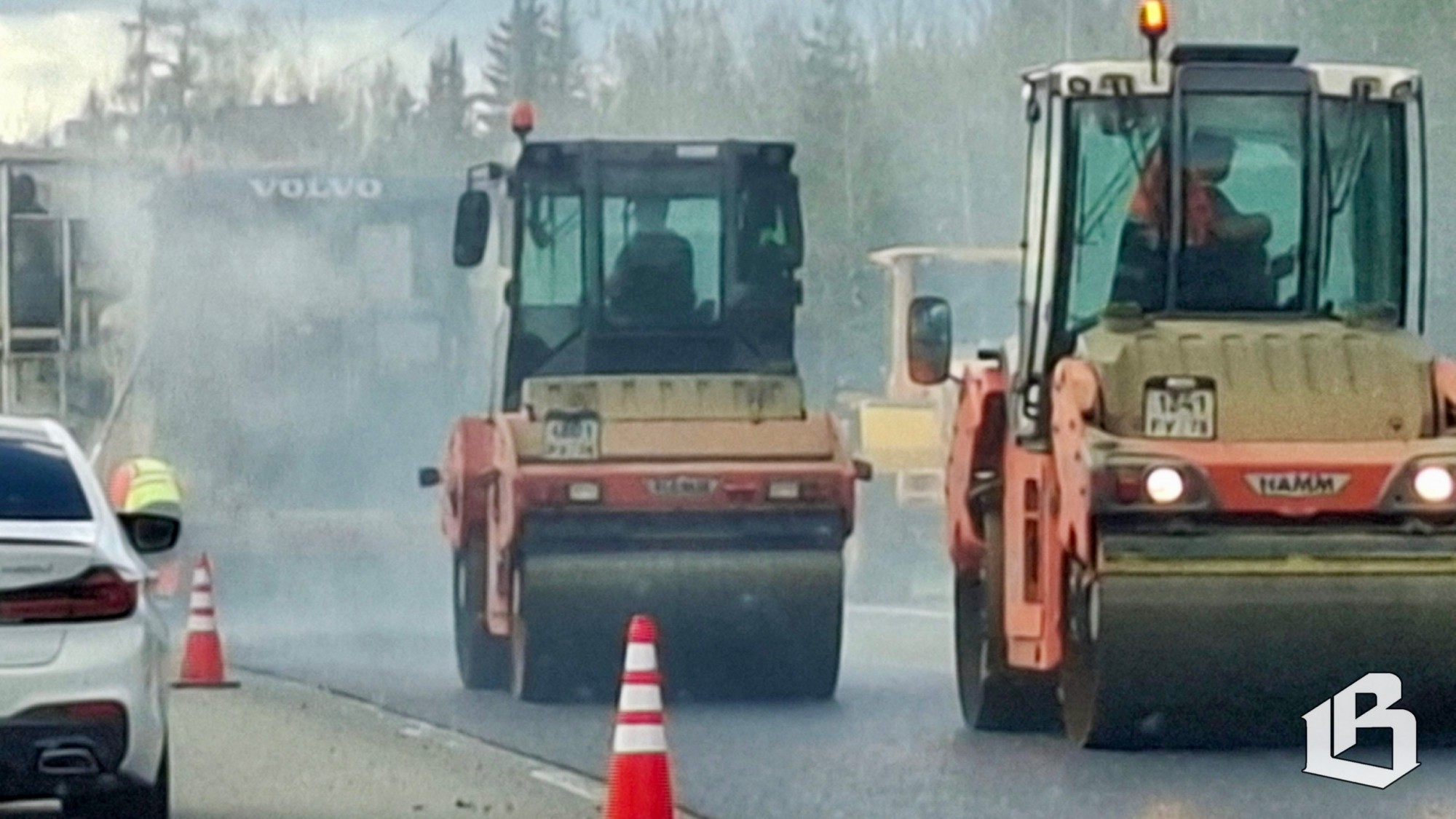 ремонт дороги 