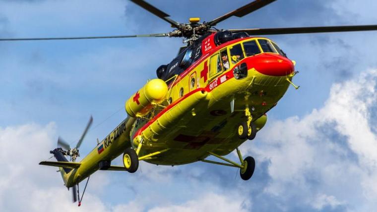 Санитарная авиация спасла малыша из Выборга