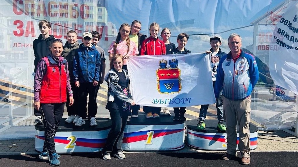 Выборгские легкоатлеты на областном первенстве выиграли медали всех достоинств