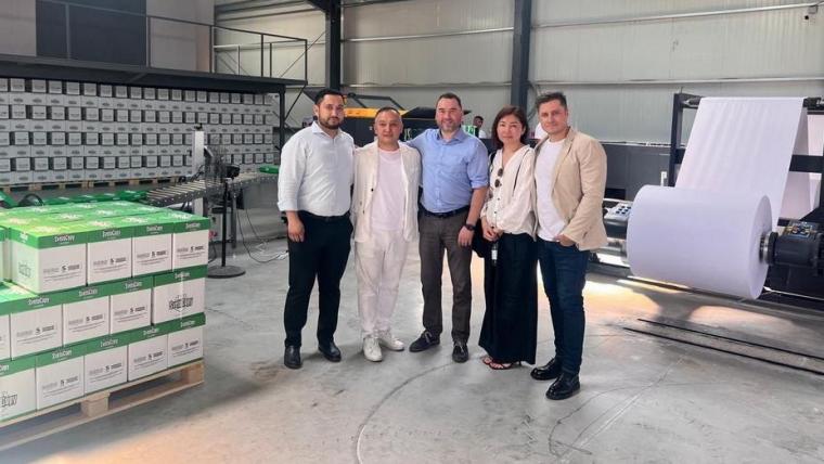 Производство светогорской бумаги запустили в Казахстане