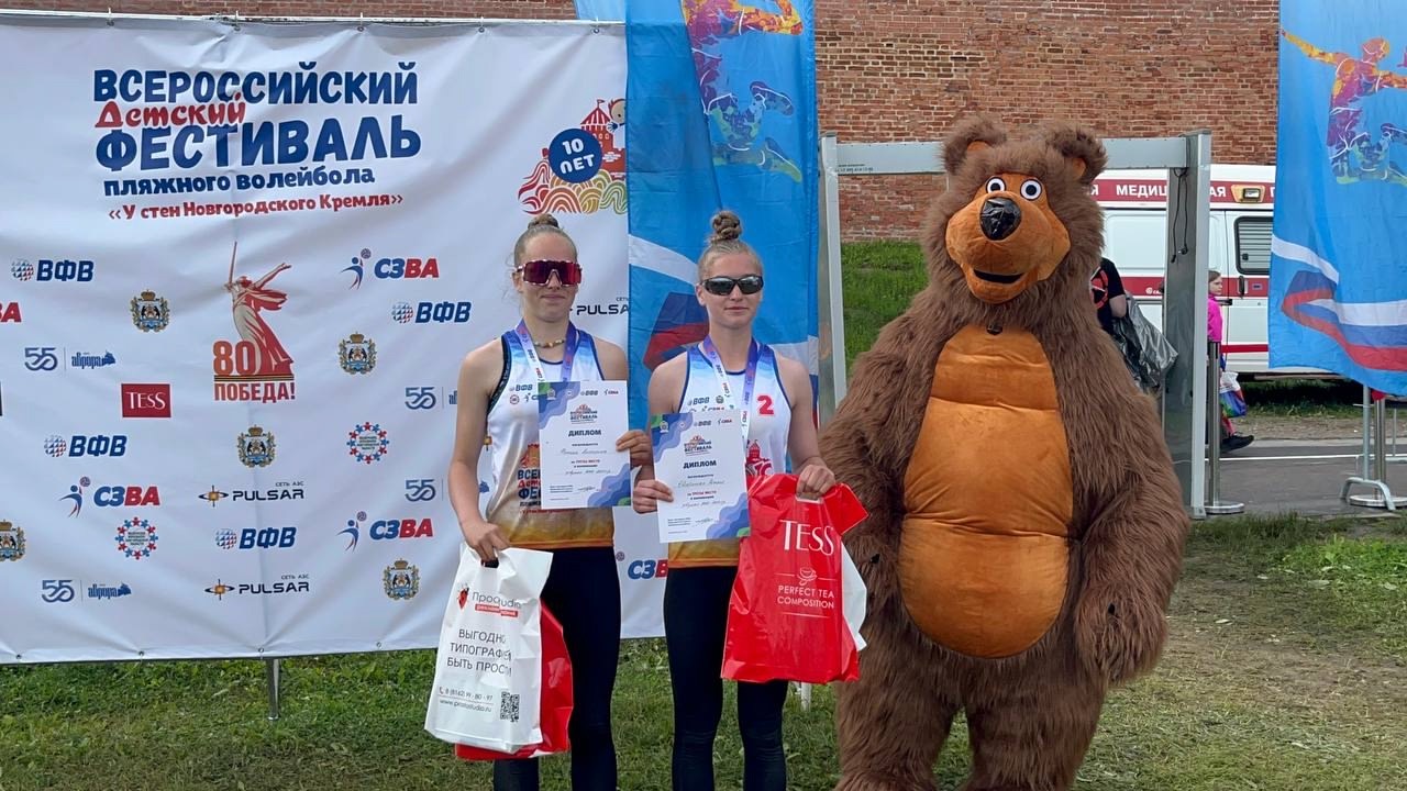 Выборгские «пляжники» вернулись с фестиваля с медалями