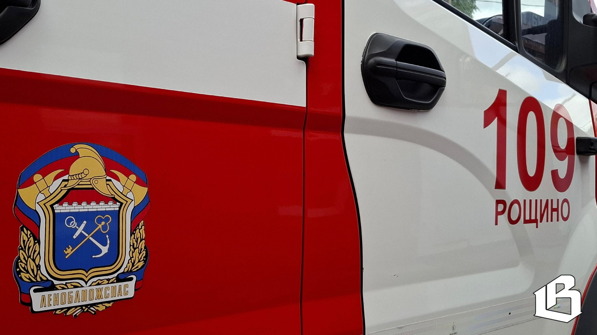 Два дома, баню и несколько автомобилей уничтожил огонь в Выборгском районе