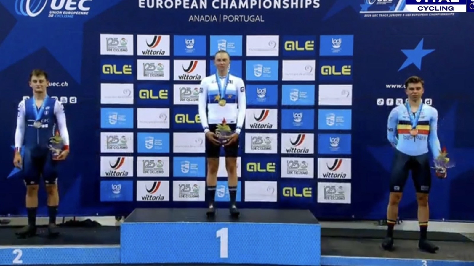 Выборгский велогонщик завоевал европейское «золото»!