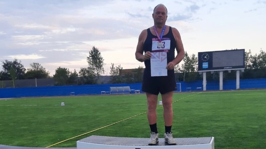 Выборгский ветеран спорта – чемпион России по метательному пятиборью