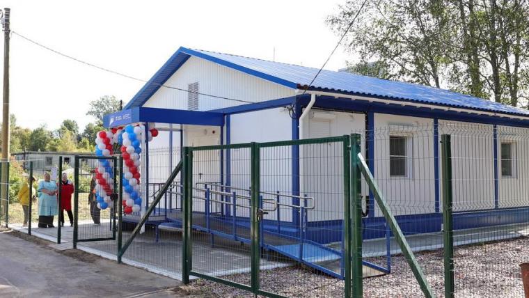 В поселке Тарасово Выборгского района торжественно открыли ФАП