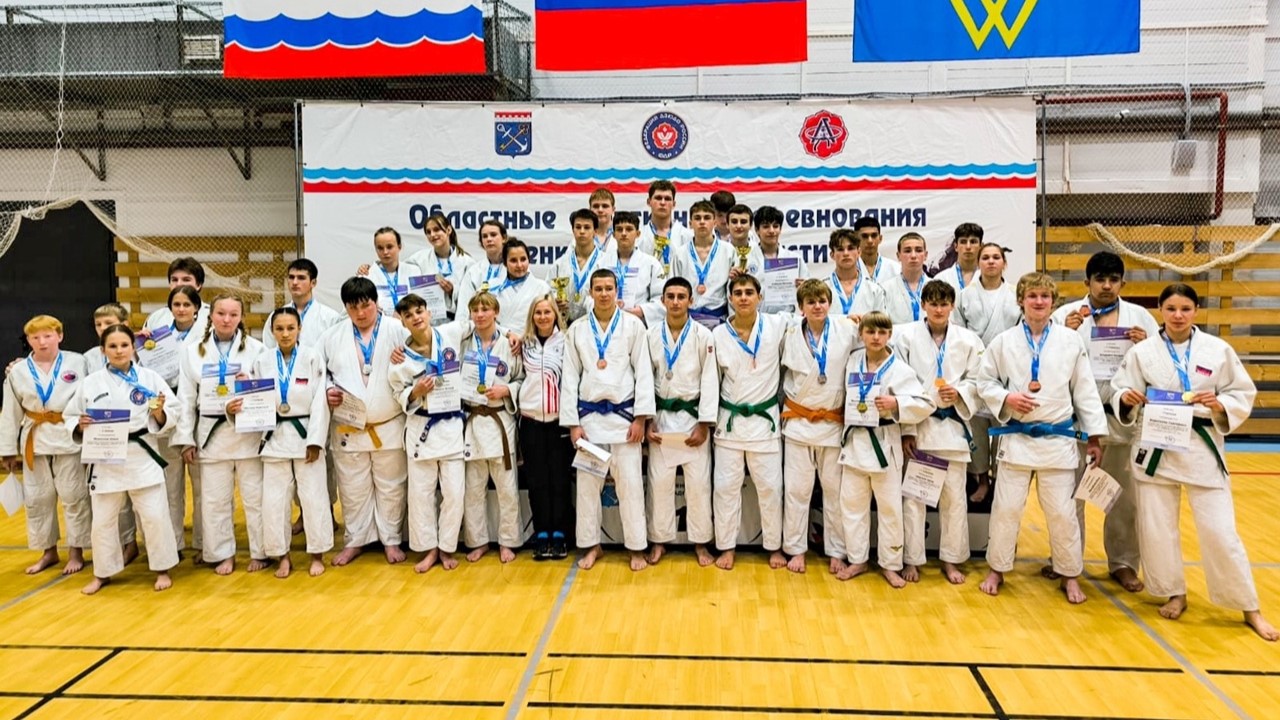 Выборгские дзюдоисты – сильнейшие в Ленинградской области!