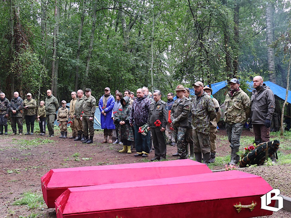  Под Выборгом захоронены останки 23 добровольцев-лыжников, погибших в марте 1940-го